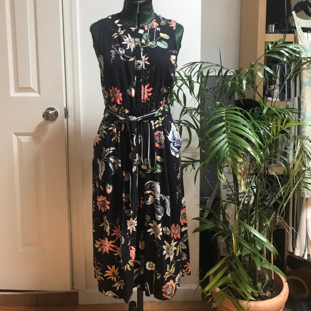 Floral jumpsuit